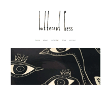Tablet Screenshot of butternutpress.com